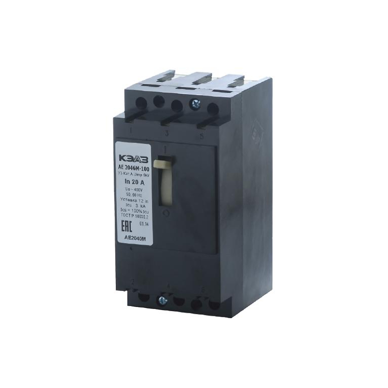 АЕ 2046 М-100 (3ф) 10А КЭАЗ (4) !!!