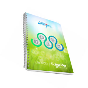 Блокнот на пружинке Schneider Electric & Электрокомплект (2021)