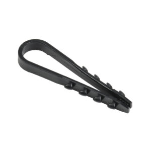 Дюбель хомут 5-10мм нейлон черный (100шт) IEK E-PRO