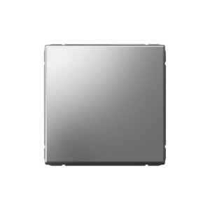 G121 Выкл. 1 кл кнопочный 10А механизм "ARTGALLERY" сталь GAL0915 (5)