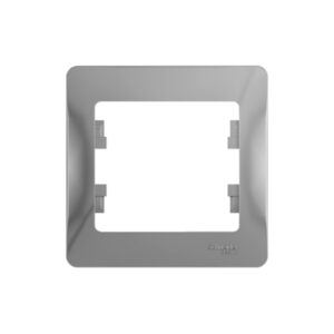 GLOSSA 1-постовая РАМКА, АЛЮМИНИЙ