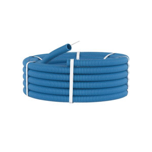 Гофра ПВХ СИНЯЯ ф32 ЕКТ(50м)