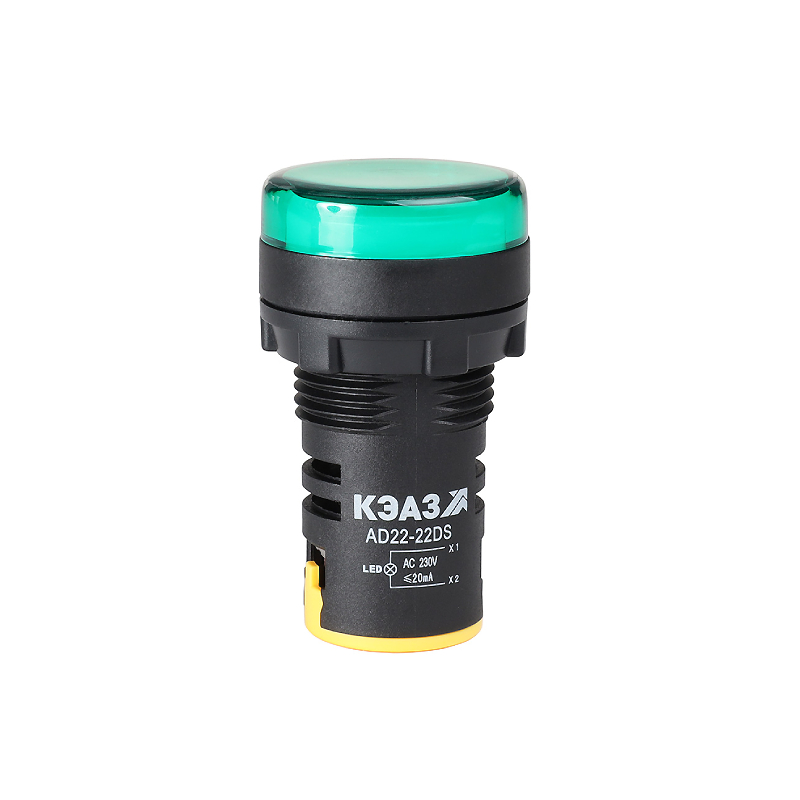 Индикатор AD-22DS (LED) Ø22мм (зеленый) 230В-КЭАЗ !!!