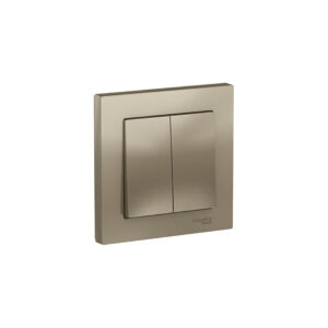 K026 Выкл 2 кл 10А с/у "ATLAS" ШАМПАНЬ ATN552 (10)