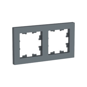 K062 Рамка 2-ная "ATLAS" ГРИФЕЛЬ ATN702 (10)