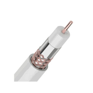 Кабель  RG-6U+CU (75 Ом)  100м белый (01-2221) REXANT