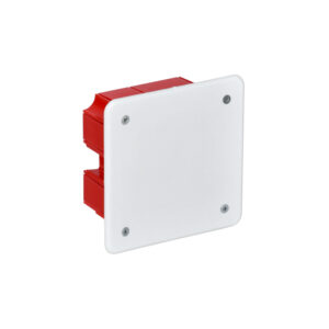 КМ41022 распаячная 92х92x45мм для полых стен (с саморезами, пластиковые лапки, с крышкой ) IEK E PRO