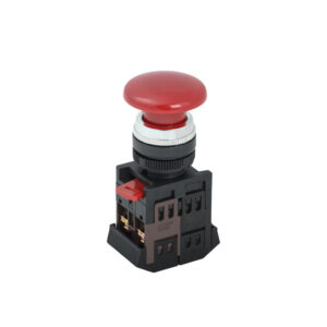 Кнопка AEA-22  (грибок, красный)  IEK  (10/200)