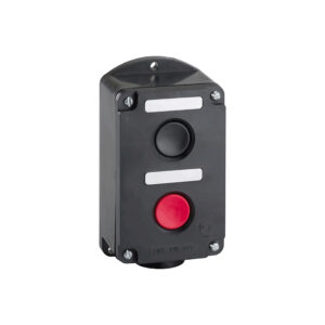 Кнопка ПКЕ 222-2 (кнопка черн. и крас.)