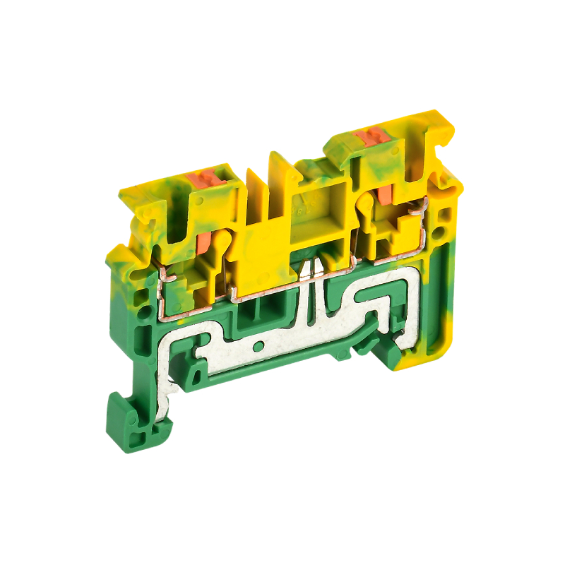 Колодка клеммная CP-PEN земля 2,5мм2 желто-зеленая IEK