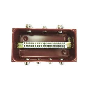 Коробка У-615 А с пластмас.сальниками IP54 (1)