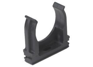 Крепеж-клипса черная для труб Ø32 мм (50/1300)