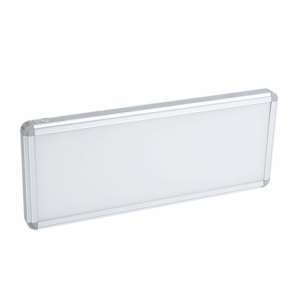 LED ДБА EXIT без пиктограммы (белый) 3W 357x25x145 (батарея 1,5 часа) MEGALIGHT (20)