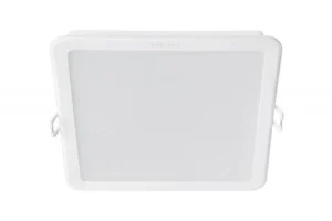 LED СПОТ MESON встр. квадрат. 9W 2700К d105 WH SQ PHILIPS (12) NEW