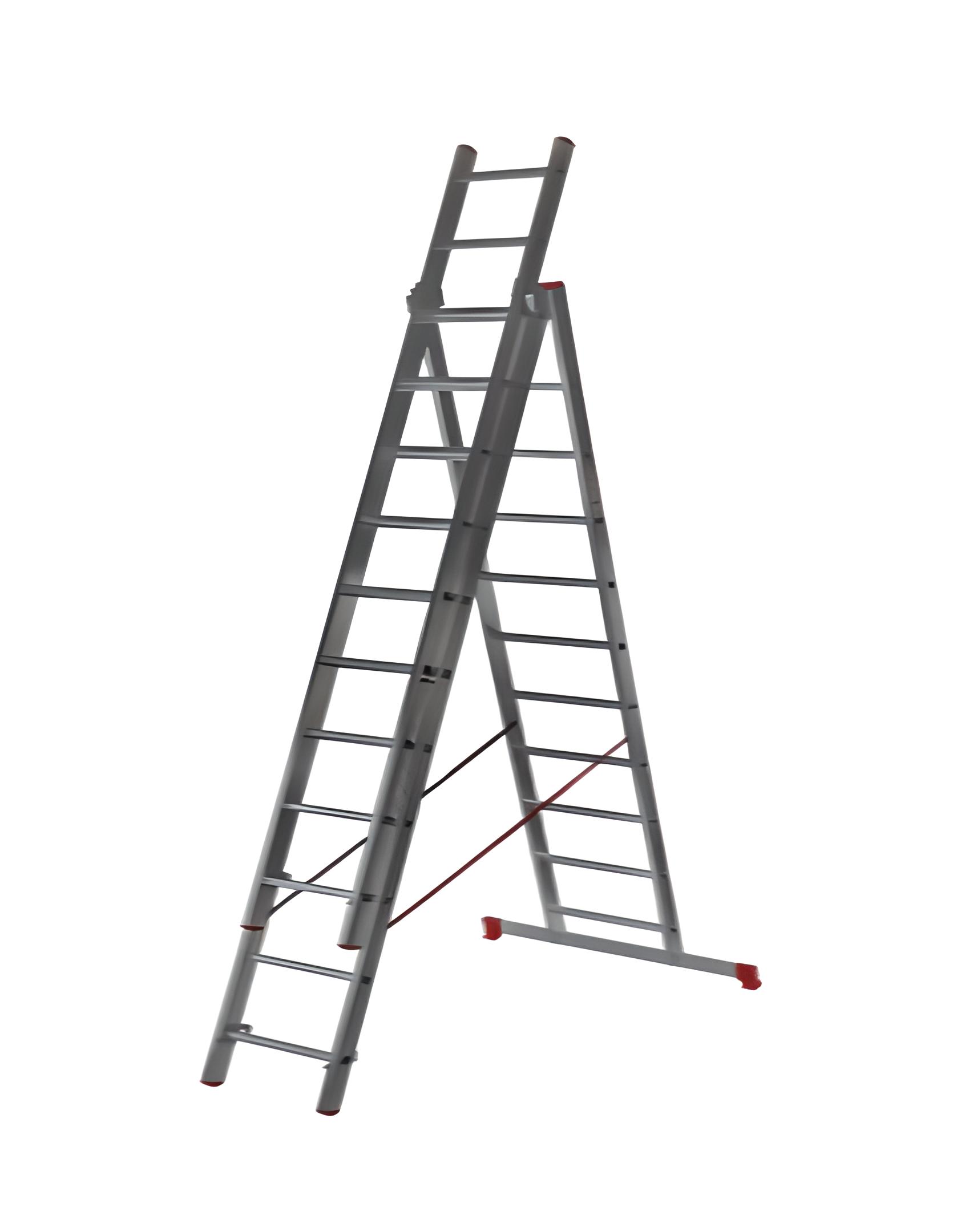 Лестница трёхсекционная 3х12 ступеней (М3312)