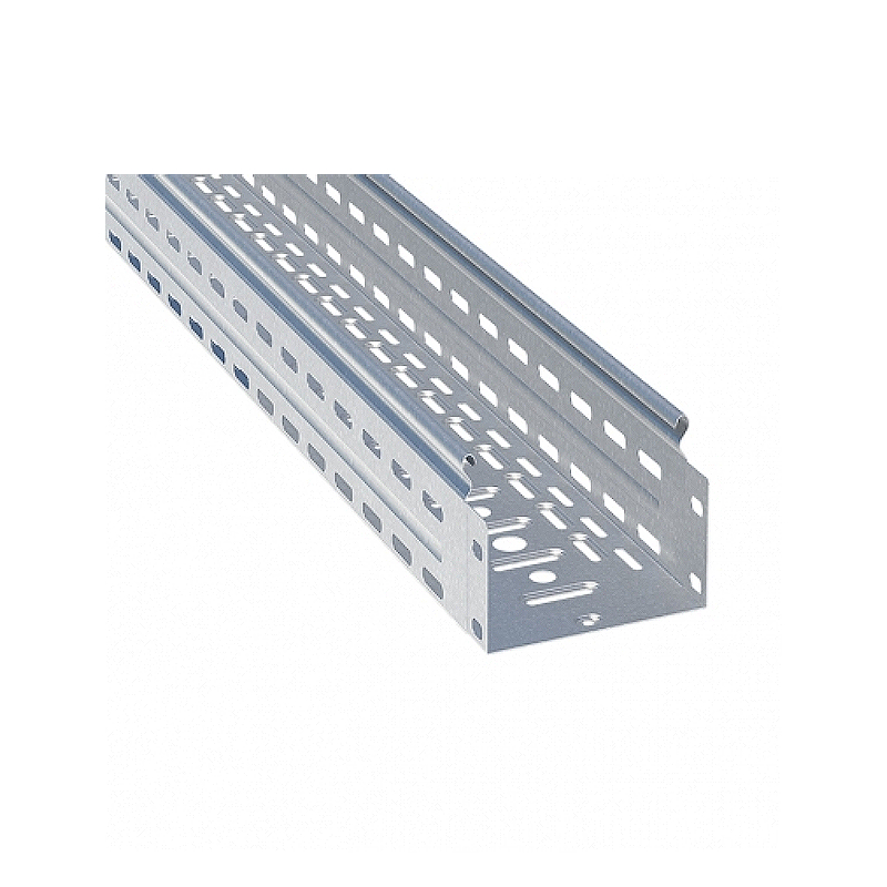 Лоток перфорированный 100х200х3000 (0,8 мм) (3) EKT
