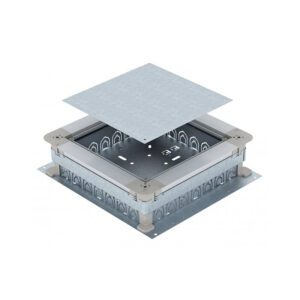 Монтажное основание UZD250-3  в бетон h=70-125 мм (для ввода труб) 410x367 мм, сталь E-PRO