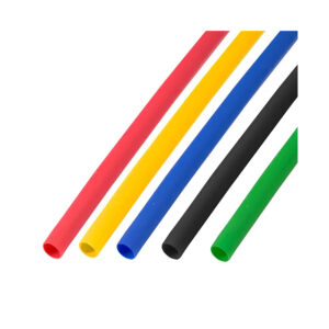 Набор трубок ТУТ нг 6,0/3,0мм, 5 цветов, уп 50 шт. по 1м REXANT 29-0156