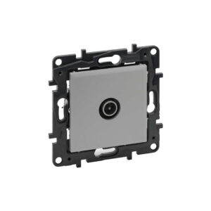 NILOE Розетка TV "звезда", цвет Алюминий Legrand E-PRO