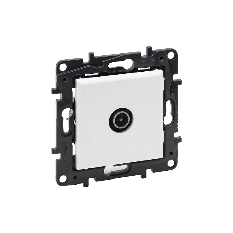 NILOE Розетка TV "звезда", цвет Белый Legrand E-PRO