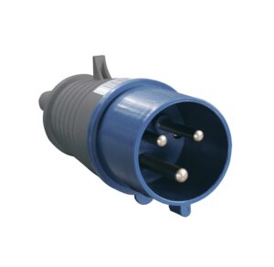 Переносная вилка 023 2р+ре 32А 220В IP 44 UNIT (10/60)