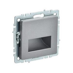 Подсветка LED встр. "BRITE" сталь (1/100)