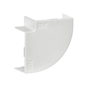 Поворот 90° КМП 100х40 Белый ЭЛЕКОР IEK (2)