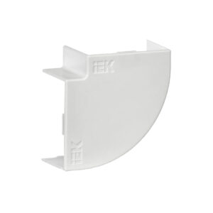 Поворот 90° КМП 100х60 Белый ЭЛЕКОР IEK (2)