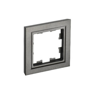 Рамка 1-мест. "BRITE" темная бронза (1/100)