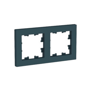 Рамка 2-ная, изумруд "ATLAS"