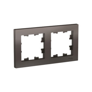 Рамка 2-ная, мокко "ATLAS"