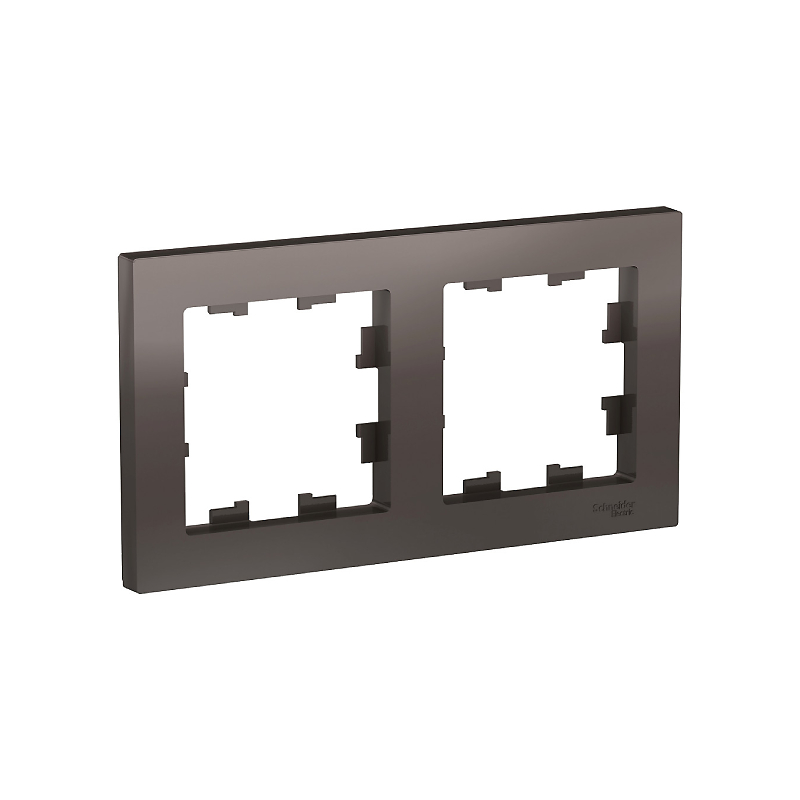 Рамка 2-ная, мокко "ATLAS"