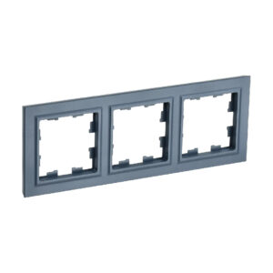 Рамка 3-мест. "BRITE" маренго (1/100)