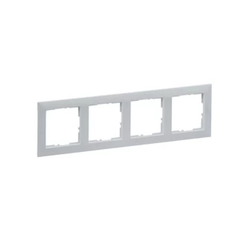 Рамка 4-ная SUNO алюминий 721514 Legrand (5)