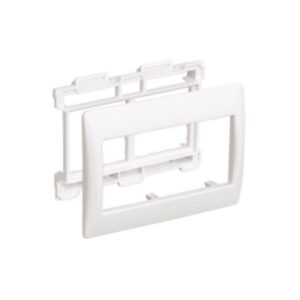 Рамка и суппорт  на 4 модуля 75 мм ПРАЙМЕР (160)