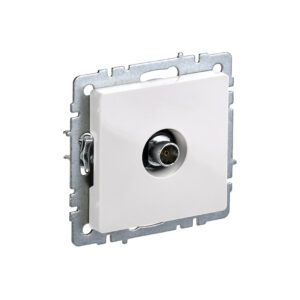 Роз. TV оконечная б/рамки "BRITE" белый (1/100)