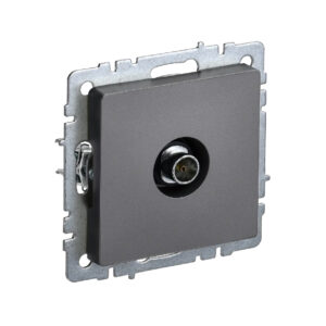 Роз TV оконечная  б/рамки "BRITE" сталь (1/100)