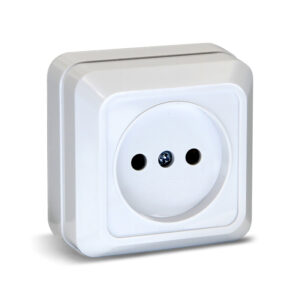 Розетка о/у 10А белая ASTRA  (10/200) UNIT