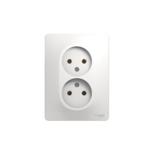 S367 Роз. 2-ная с/у 16А "GLOSSA" белый GSL120 (15)