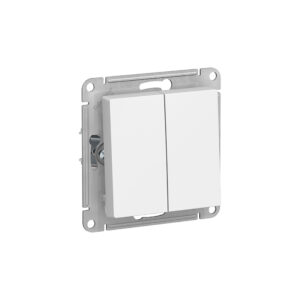 S3866 Выкл 2 кл 10А механизм "ATLAS" белый ATN151 (20)