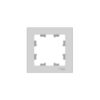 S405 Рамка 1-ная "ATLAS" белый (45) ATN101