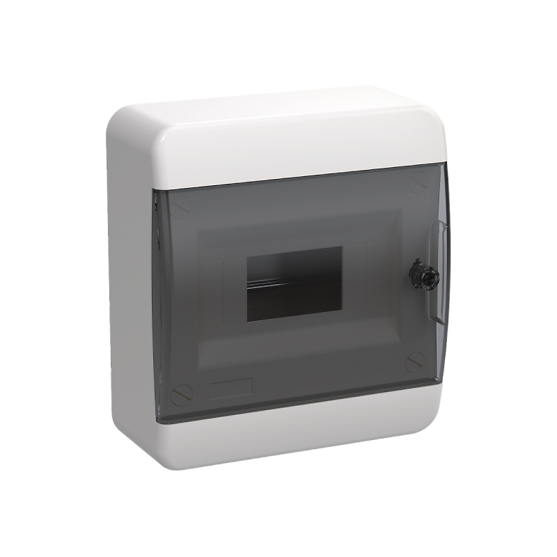 ЩРН-П 8 черн. прозр. дверь IP41 TEKFOR IEK