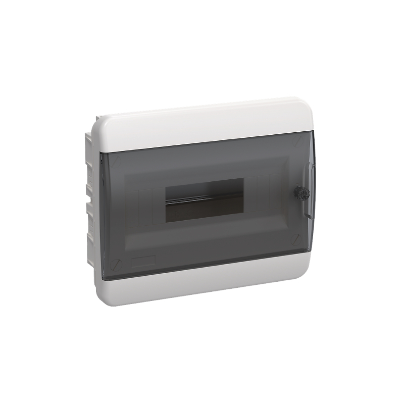 ЩРВ-П 12 черн. прозр. дверь IP41 TEKFOR IEK