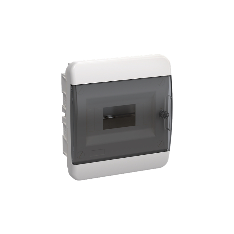 ЩРВ-П 8 черн. прозр. дверь IP41 TEKFOR IEK