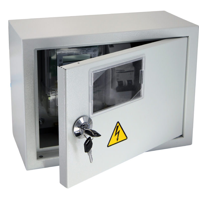 ЩУ в комплектации с счетчиком ЕКТ