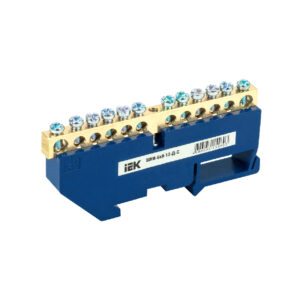 Шина "N" нулевая 6х9мм с изол  12-Д-С IEK (20)