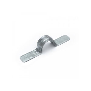 Скоба металл 2-лапковая СМД 19-20мм для монтажного пистолета без отверстий (100/800) Промрукав NEW