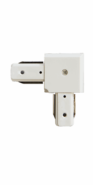 СОЕДИНИТЕЛЬ ДЛЯ ШИНОПРОВОДА CONNECT-L (белый) угловой MEGALIGHT (2)