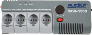 Стабилизатор SRW-1500-D (1,5кВА) H/1 фазн.релейный настенный RUCELF (1)