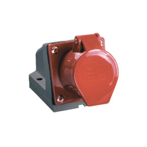 Стационарная розетка  124 3р+ре 32А 380В IP 44 IEK